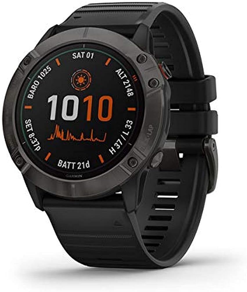 Garmin SMARTWATCH FENIX 6X PRO SOLAR CARBON